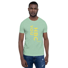 Load image into Gallery viewer, HBCU Short-Sleeve Mens T-Shirt (Gold Letters)