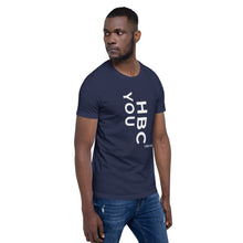 Load image into Gallery viewer, HBCU Short-Sleeve Mens T-Shirt (white letters)
