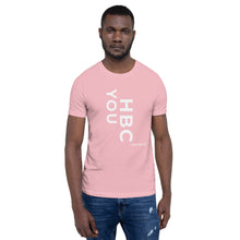 Load image into Gallery viewer, HBCU Short-Sleeve Mens T-Shirt (white letters)
