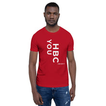 Load image into Gallery viewer, HBCU Short-Sleeve Mens T-Shirt (white letters)