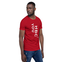Load image into Gallery viewer, HBCU Short-Sleeve Mens T-Shirt (white letters)