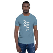 Load image into Gallery viewer, HBCU Short-Sleeve Mens T-Shirt (white letters)