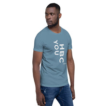 Load image into Gallery viewer, HBCU Short-Sleeve Mens T-Shirt (white letters)