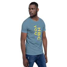 Load image into Gallery viewer, HBCU Short-Sleeve Mens T-Shirt (Gold Letters)