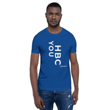 Load image into Gallery viewer, HBCU Short-Sleeve Mens T-Shirt (white letters)