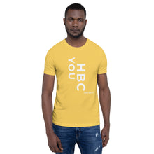 Load image into Gallery viewer, HBCU Short-Sleeve Mens T-Shirt (white letters)
