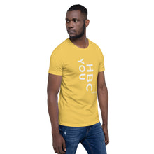 Load image into Gallery viewer, HBCU Short-Sleeve Mens T-Shirt (white letters)