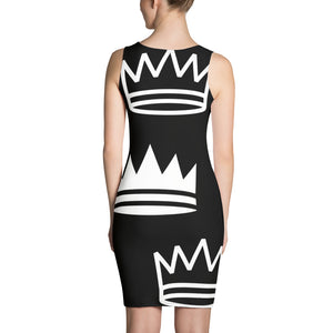 "Black Queen" Sublimation Cut & Sew Dress