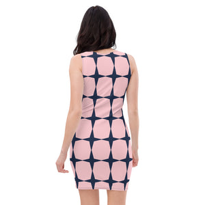 Pink Sublimation Cut & Sew womens Dress