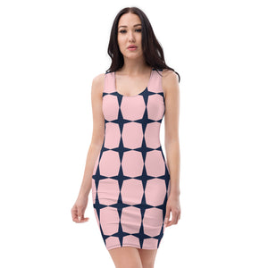 Pink Sublimation Cut & Sew womens Dress