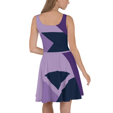 Load image into Gallery viewer, Abstract Skater womens Dress
