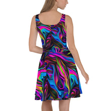 Load image into Gallery viewer, Tie Dye Skater Womens Dress
