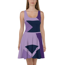 Load image into Gallery viewer, Abstract Skater womens Dress
