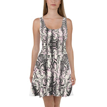 Load image into Gallery viewer, Snake Skin Skater Womens Dress
