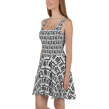 Load image into Gallery viewer, Piano Skater womens Dress
