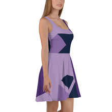 Load image into Gallery viewer, Abstract Skater womens Dress
