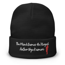 Load image into Gallery viewer, Unisex Embroidered The Mind Games He Played Beanie
