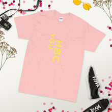 Load image into Gallery viewer, HBCU Short Sleeve Women&#39;s T-Shirt (Gold letters)
