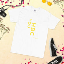 Load image into Gallery viewer, HBCU Short Sleeve Women&#39;s T-Shirt (Gold letters)
