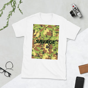 {SAVAGE] CAMOUFLAGE Short-Sleeve MENS T-Shirt