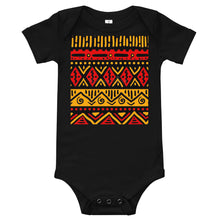 Load image into Gallery viewer, African print baby onesie
