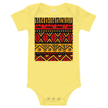 Load image into Gallery viewer, African print baby onesie
