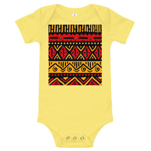 African print baby onesie