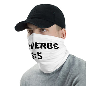 [Proverbs 3:5] unisex neck gaiter or face mask