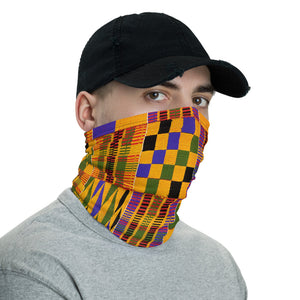 African pattern Neck Gaiter of Face mask