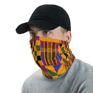 African pattern Neck Gaiter of Face mask