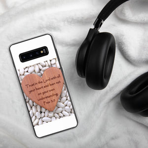 {PROVERBS 3:5} HEART Samsung PHONE Case