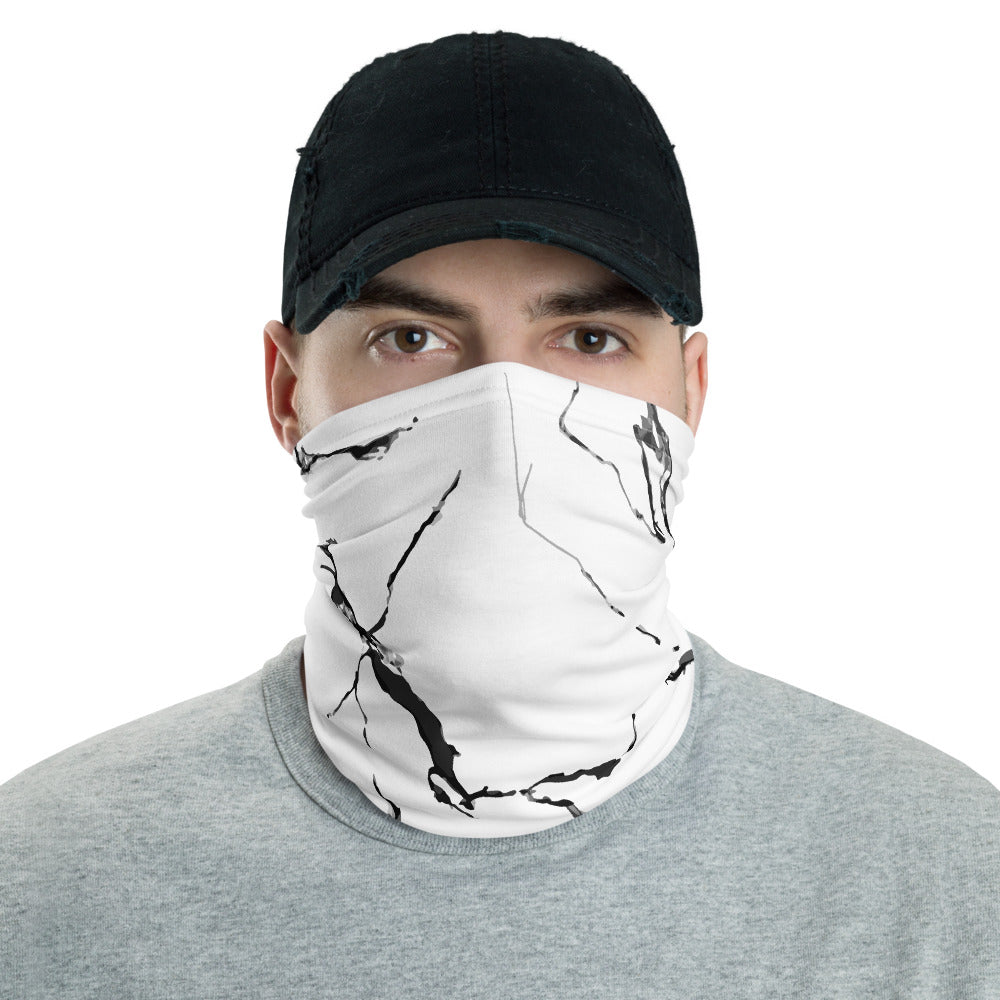 [Marble} unisex neck gaiter or face mask