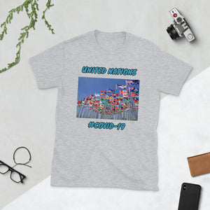 {UNITED NATIONS} (COVID-19) Short-Sleeve Unisex T-Shirt