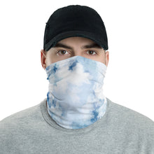 Load image into Gallery viewer, {Blue clouds} unisex neck gaiter or face mask
