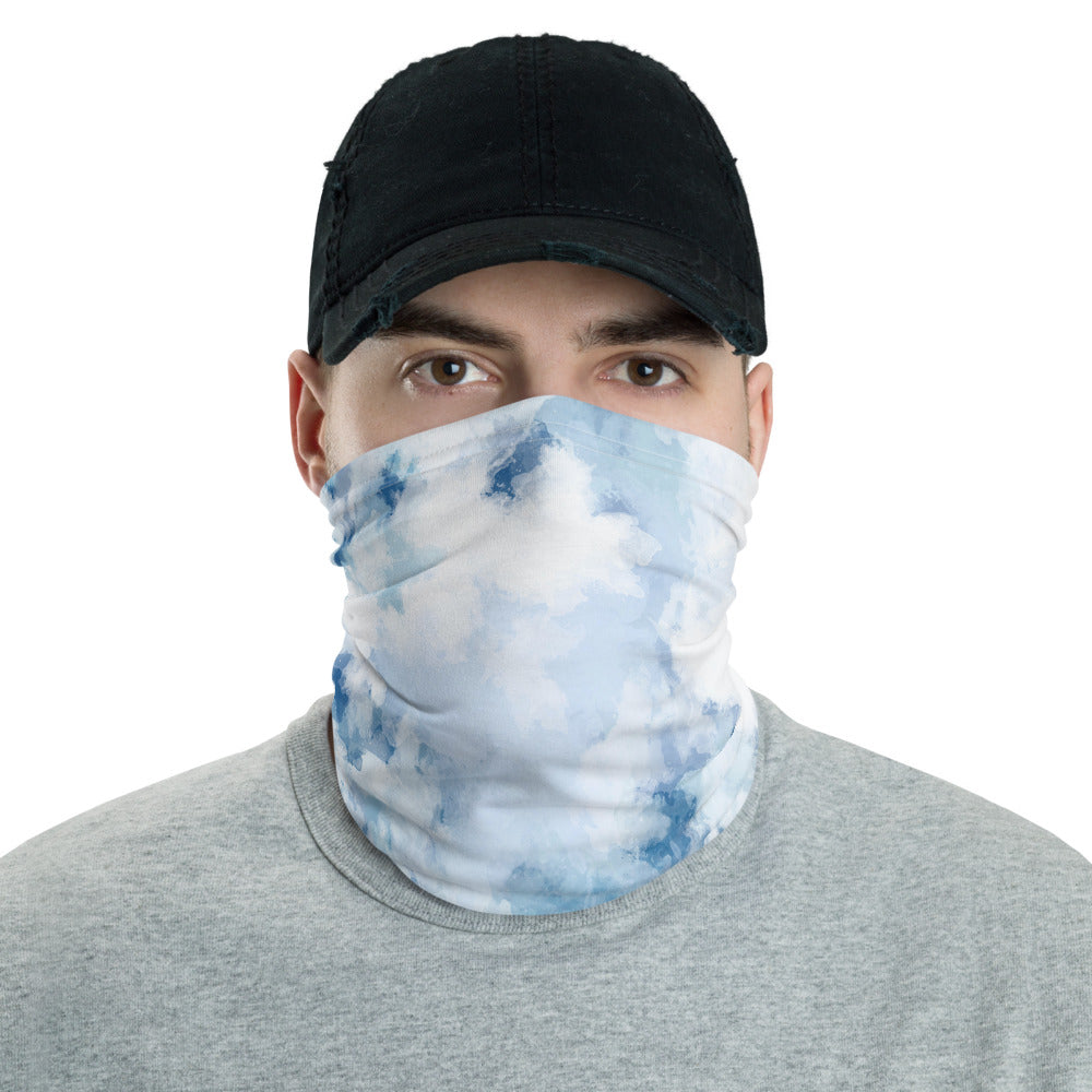 {Blue clouds} unisex neck gaiter or face mask