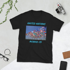 {UNITED NATIONS} (COVID-19) Short-Sleeve Unisex T-Shirt