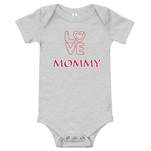 Love Mommy baby onesie