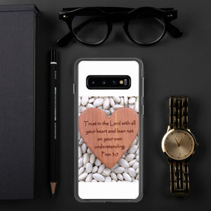 {PROVERBS 3:5} HEART Samsung PHONE Case