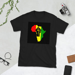 [BLACK POWER] Short-Sleeve Unisex T-Shirt