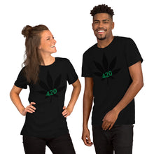Load image into Gallery viewer, [420 BIG LEAF] Short-Sleeve Unisex T-Shirt

