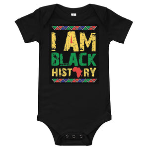 {BLACK HISTORY]  BABY ONESIE