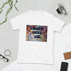 [1 NATION UNDER GOD] Short-Sleeve Unisex T-Shirt