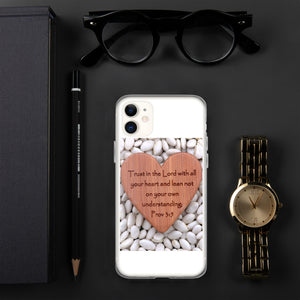 {PROVERBS 3:5} HEART (iPhone) PHONE Case