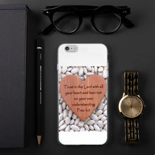 Load image into Gallery viewer, {PROVERBS 3:5} HEART (iPhone) PHONE Case
