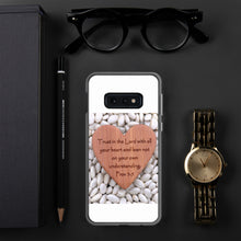 Load image into Gallery viewer, {PROVERBS 3:5} HEART Samsung PHONE Case
