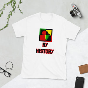 [AFRICA HISTORY} Short-Sleeve Unisex T-Shirt