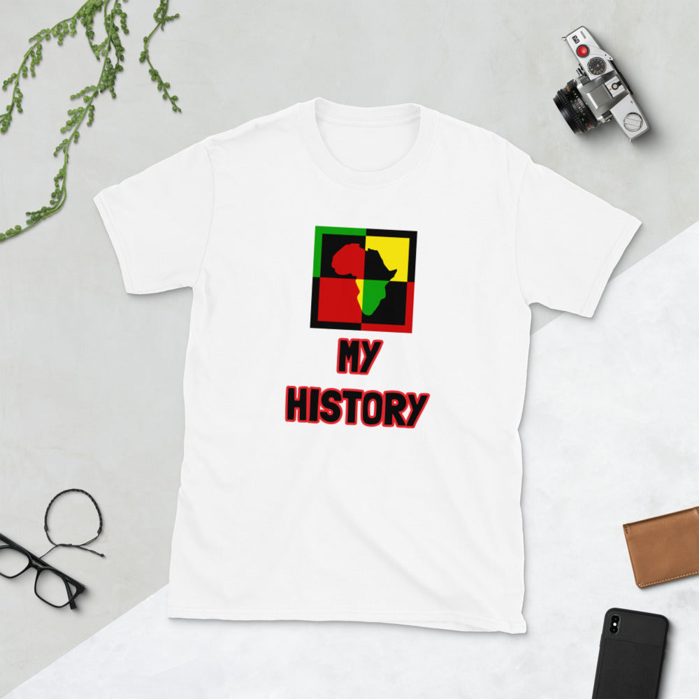 [AFRICA HISTORY} Short-Sleeve Unisex T-Shirt