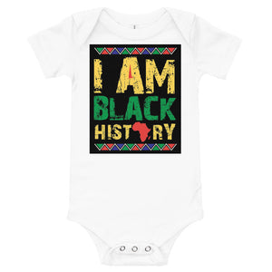 {BLACK HISTORY]  BABY ONESIE