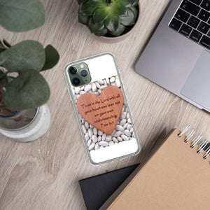 {PROVERBS 3:5} HEART (iPhone) PHONE Case