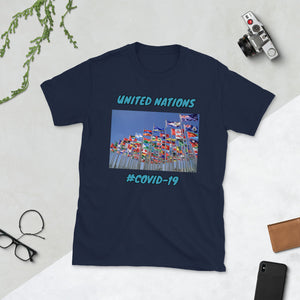 {UNITED NATIONS} (COVID-19) Short-Sleeve Unisex T-Shirt